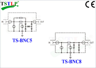 Koaxialübertragungseinrichtungs-Blitzüberspannungs-Schutz mit BNC-Verbindungsstück